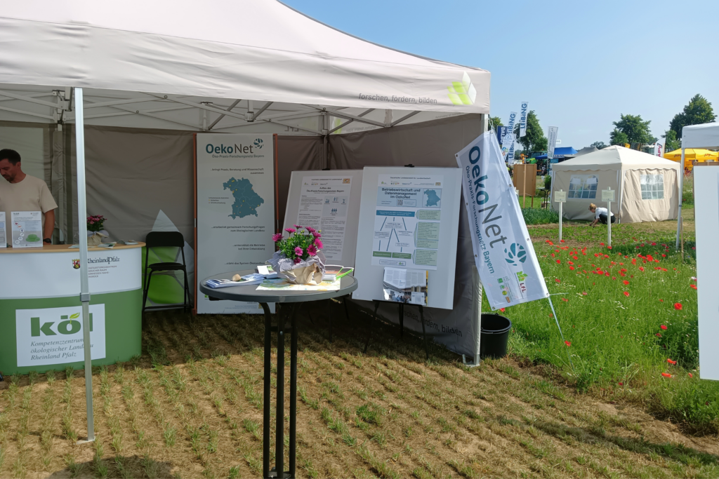 Pavillon auf einer Outdoor-Messe